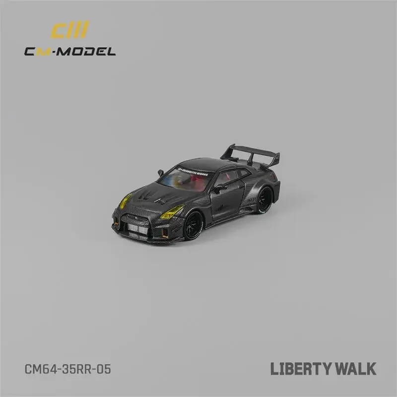 

CM MODEL 1:64 LBWK GT35RR Super silhouette Full Carbon Diecast Model Car