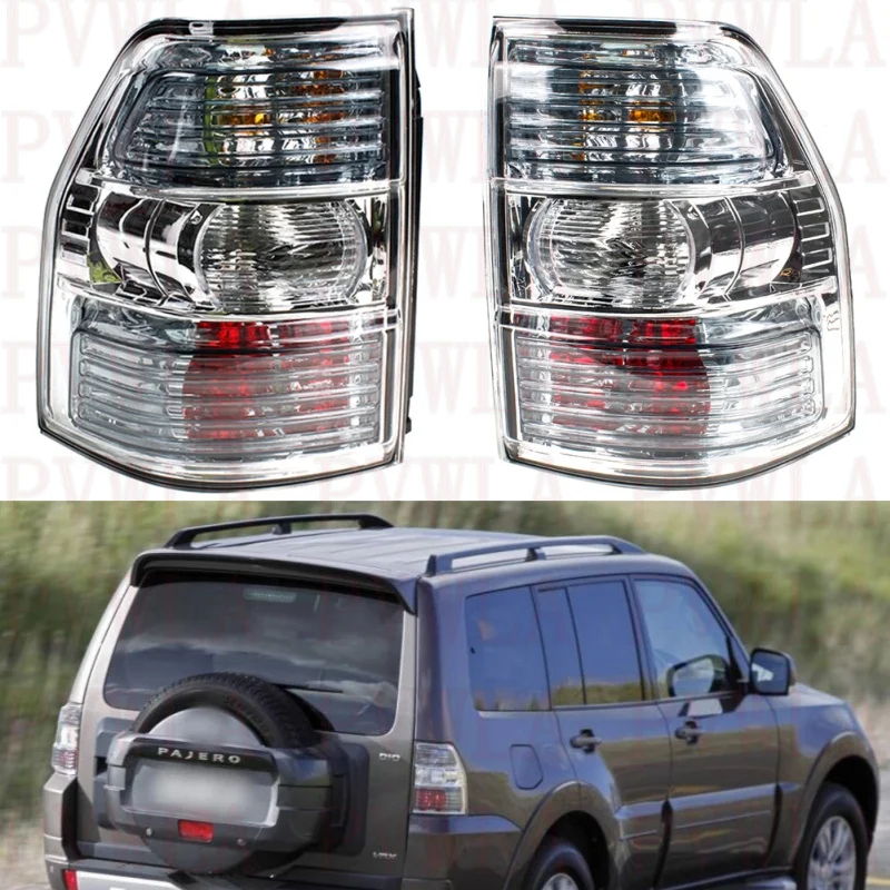 Rear Tail Lamp Lights With Bulbs 8330A597 8330A598 For Mitsubishi Pajero V97 2007 2008 2009 2010