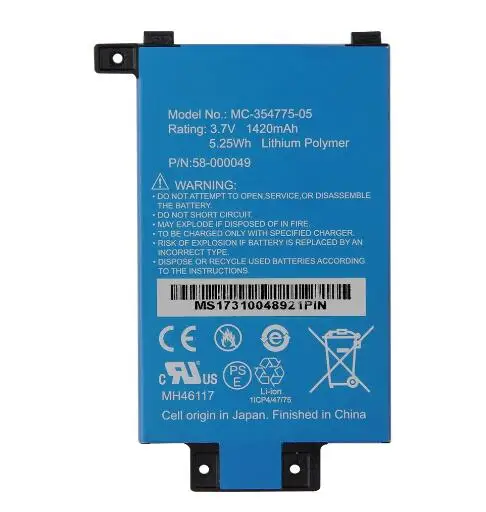 

MC-354775-05 58-000049 Battery For Amazon Kindle PaperWhite 2/3 KPW3 KPW2 Battery DP75SDI S13