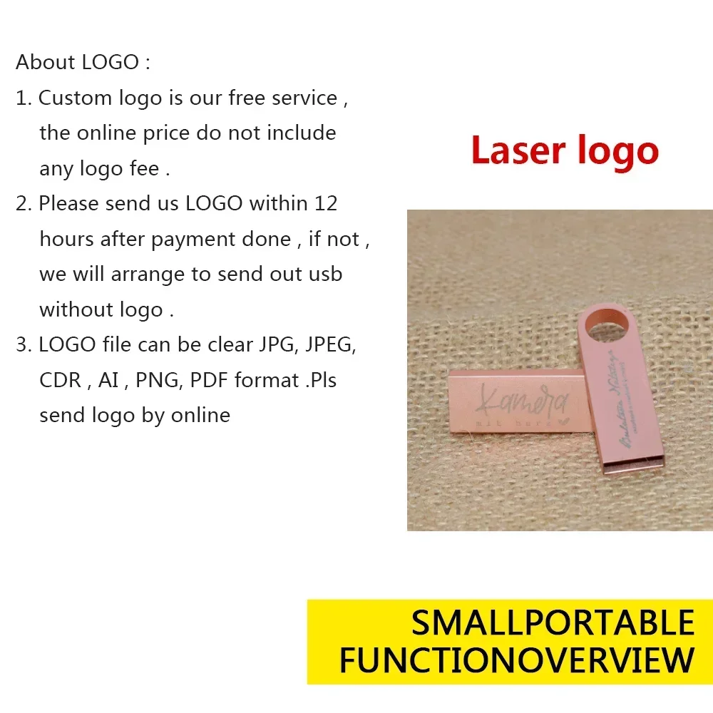 10PCS Rotatable smart usb flash drive 64G 32G 16G 8G 4G pen drive Thumb drives memory stick Free Personalized logo For wedding