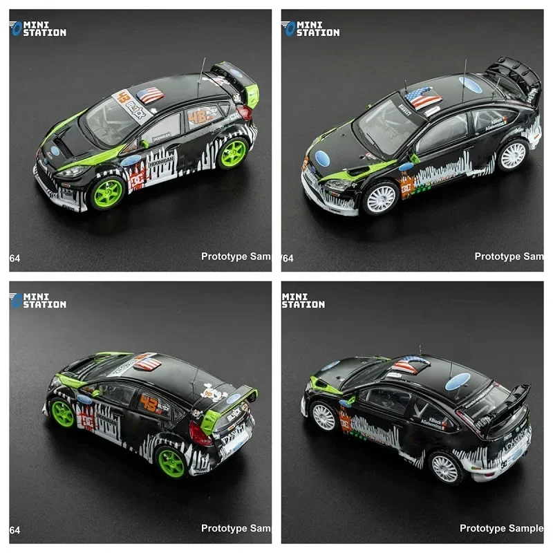 

Presale Mini Station DCM 1:64 Fiesta ST / Focus RS KenBlock Metal Model Car