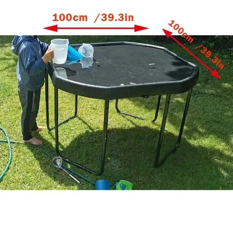 Adjustable Stand Tuff Tray Set 2026 Kids Montessori Sensory Toy for Outdoor Garden Mixed Play