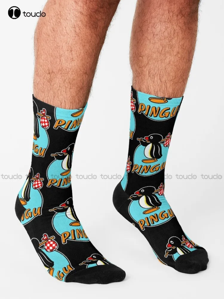 Pingu - Tv Shows Socks Running Socks For Men Unisex Adult Teen Youth Socks Comfortable Best Girls Sports Street Skateboard Socks