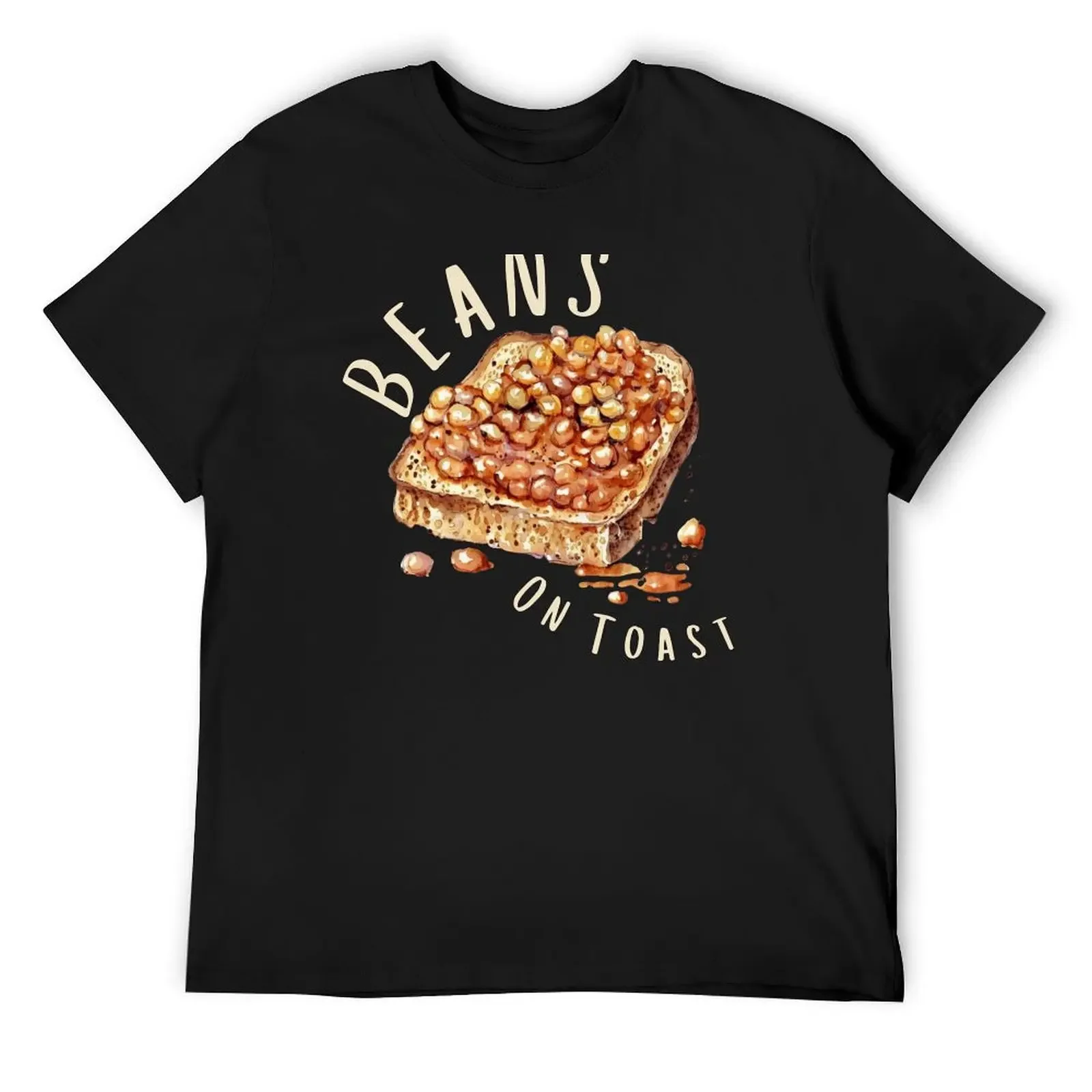 Beans On Toast Baked Beans Classic British Food T-Shirt cute tops anime tshirt mens t shirts pack