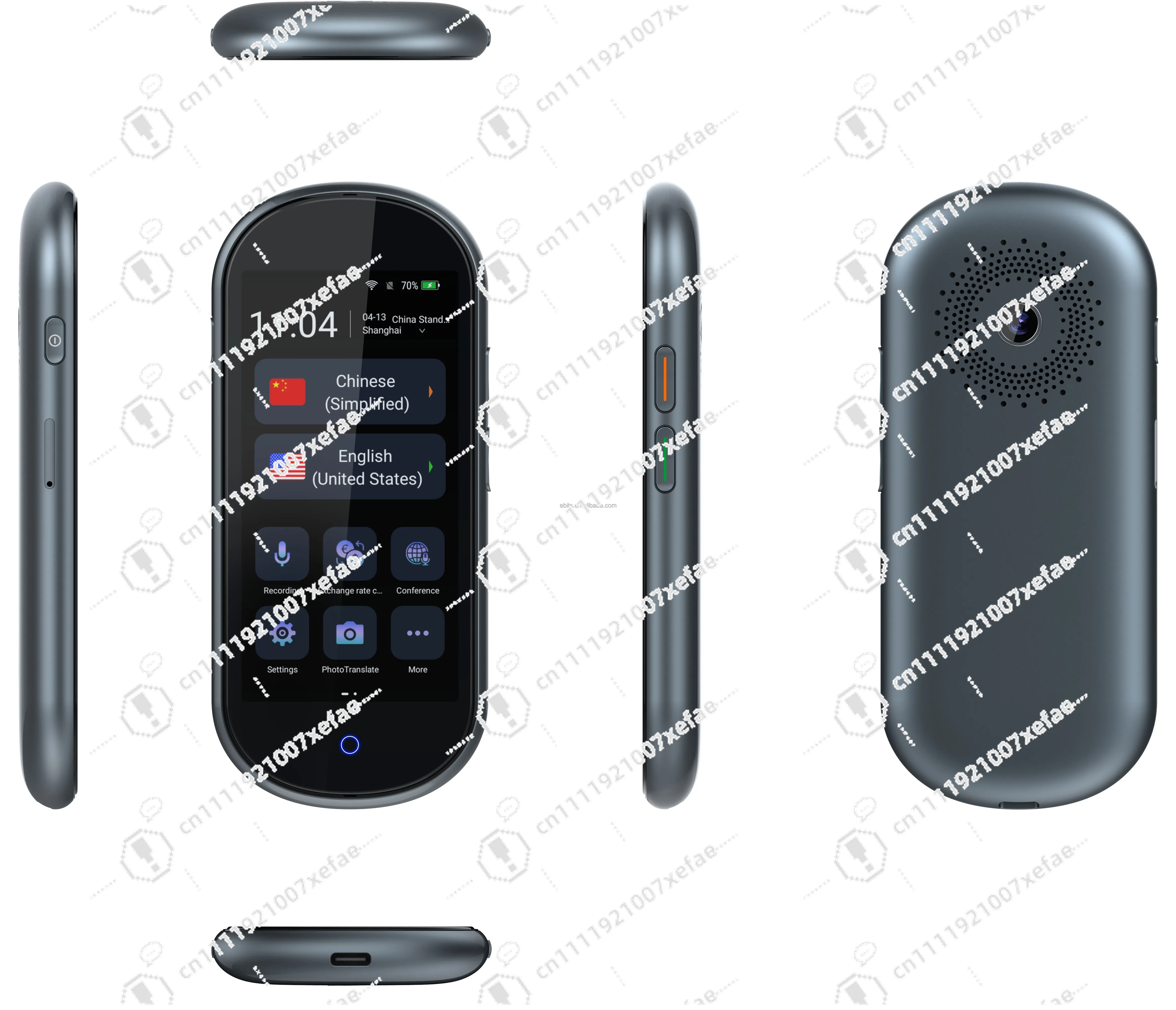 High Quality Wifi Smart Translator Device Smart  Translator German Italian Portuguese Japanese French Translation