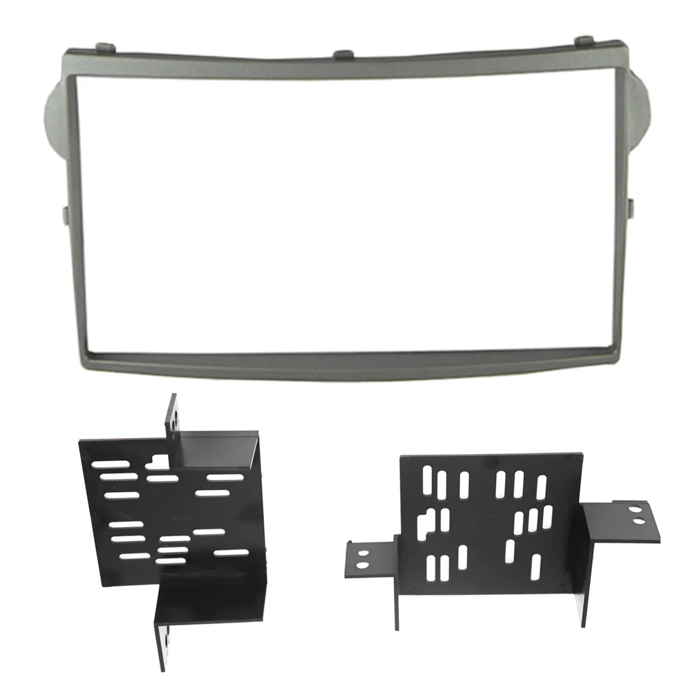 2Din Car Radio Fascia for Hyundai Starex/H1 DVD Stereo Frame Plate Adapter Mounting Dash Installation Bezel Trim Kit B