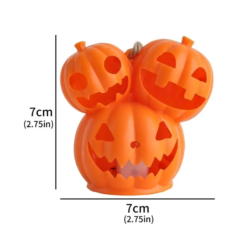 احتفالات G6KF تزيين الضوء الكفاءة في الطاقة LED هالوين مصباح القرع تمثال للحفلات والمنازل ديكورات المنزل #6