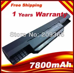 6600mAh laptop battery for ASUS X54C X54H X54HR X54HY X54L X54LY Laptop A41-K53 A32-K53