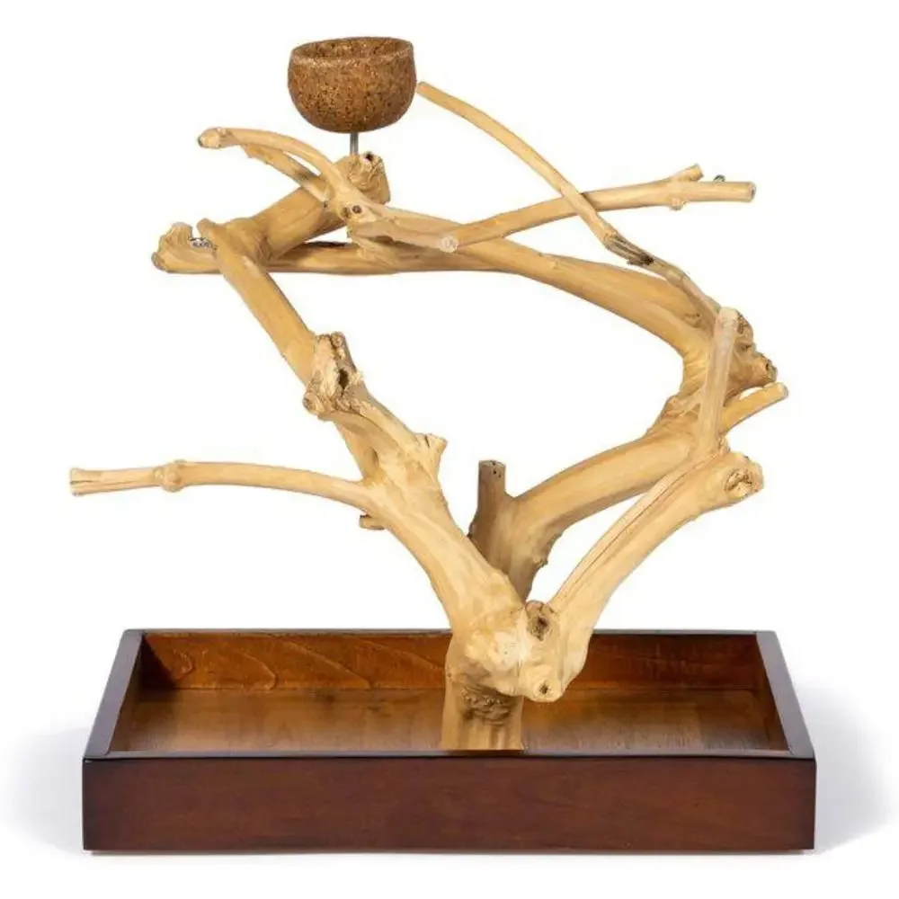 

Small Table Top Java Tree Playstand, 15.8 L x 10.6 W x 18.0 H