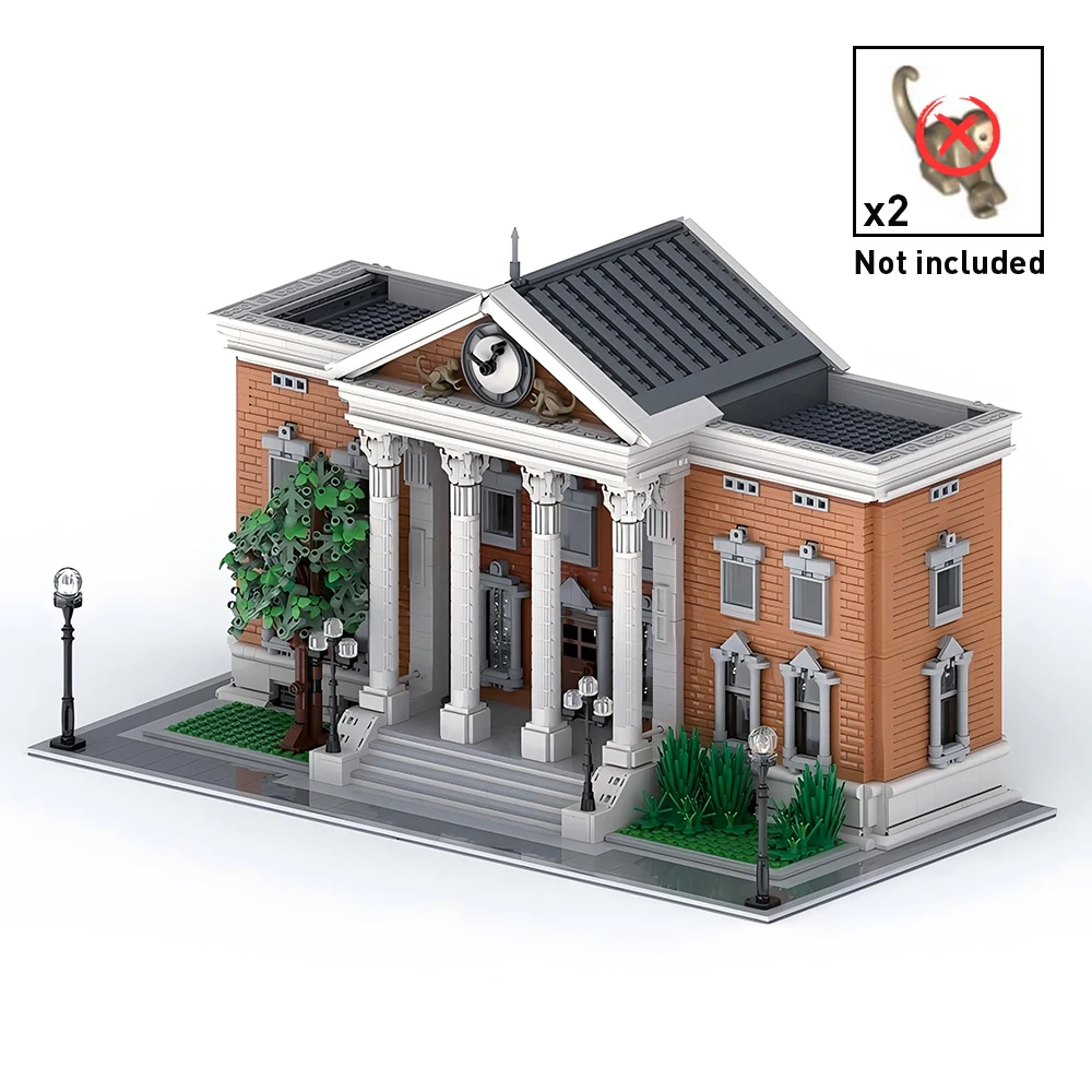 3992 шт. MOC фильм сцена серии будущее часы башня модульная модель здания строительные блоки DIY сборка игрушки для взрослых коллекция подарок