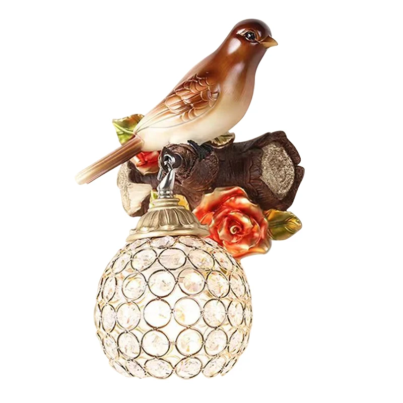 AFRA Modern Bird Wall Lamps LED Interior Nordic Resin Sconce Light for Home Living Room Bedroom Corridor Fixture
