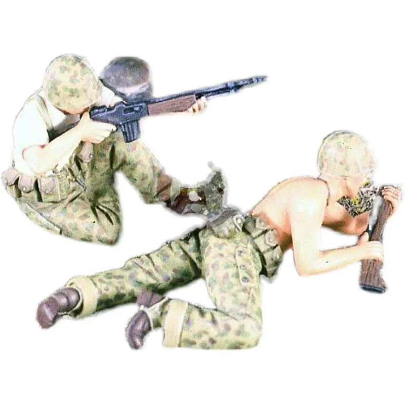 1/35 Scale Resin Figure Model Assembly Kit Modeling US Army Pacific War Soldier 2 Unassembled and Unpainted Garage Kit