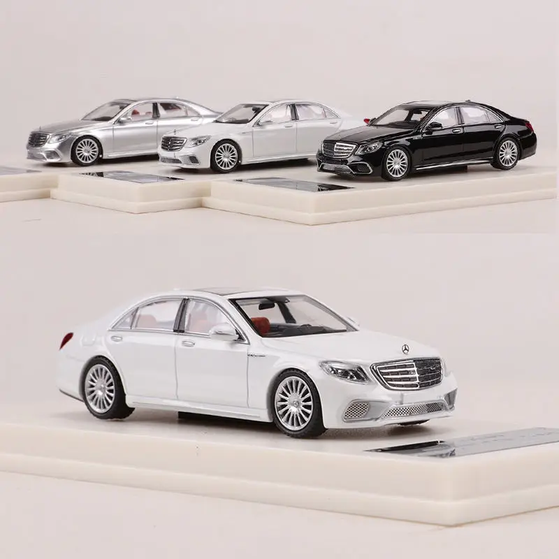 fine works 1/64 Mercedes-Benz S65 AMG W222 simulation alloy car model