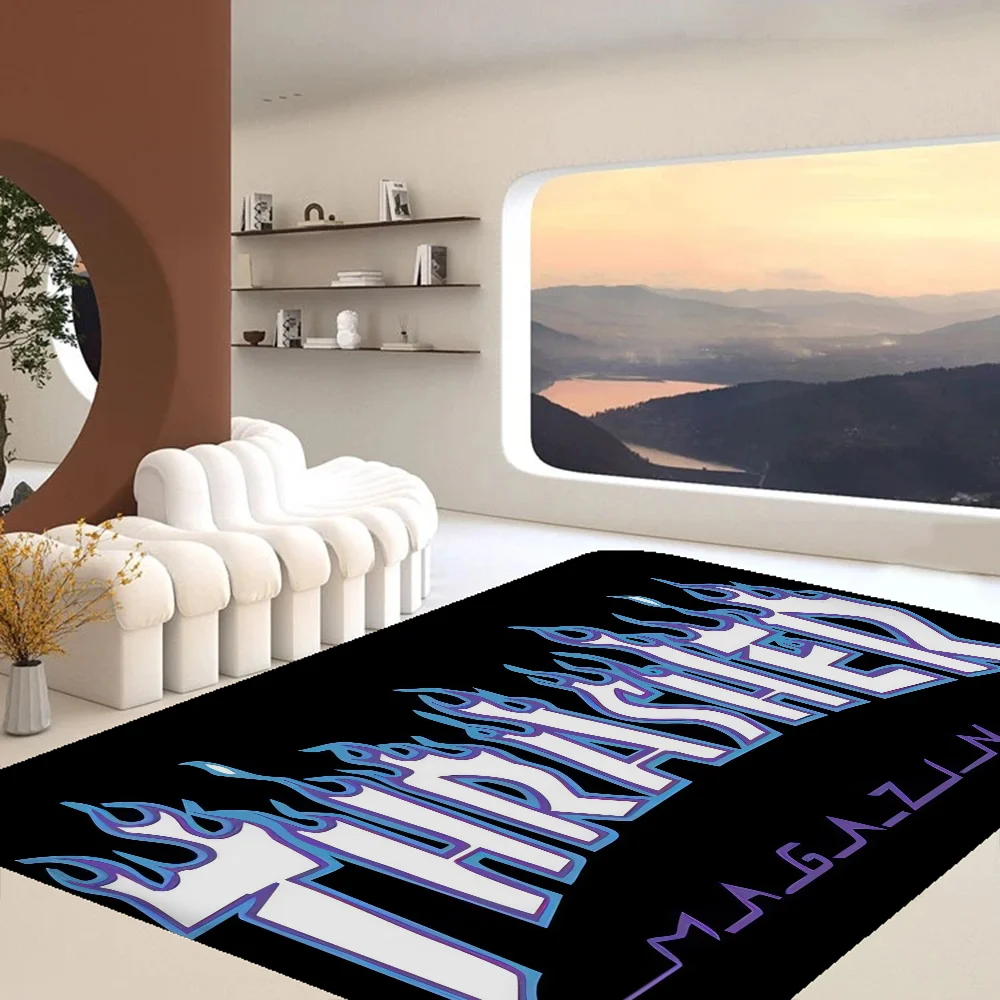 

Cool Logo T-ThrasherS.jpg Room Mats Anti-slip Absorb Water Long Strip Cushion Bedroon Mat Welcome Doormat