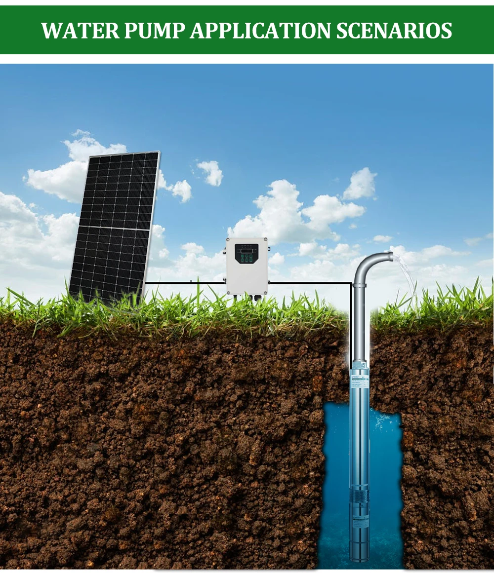 Sistema Solar SOLAR WHC, inversor De Bomba Solar