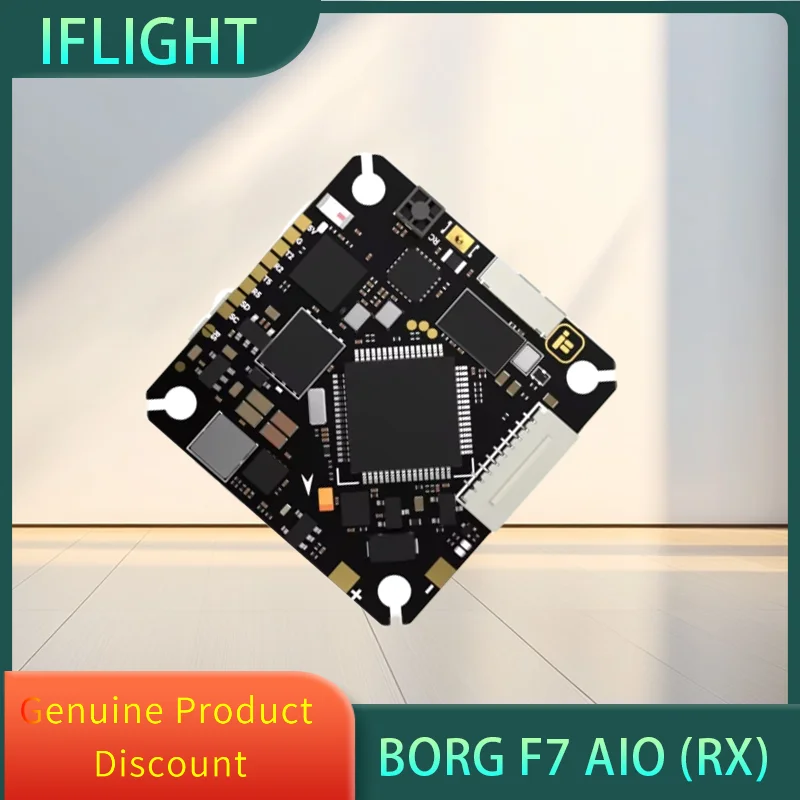 

iFlight Borg F7 AIO (RX) with 25.5*25.5mm Mounting Holes for FPV Parts