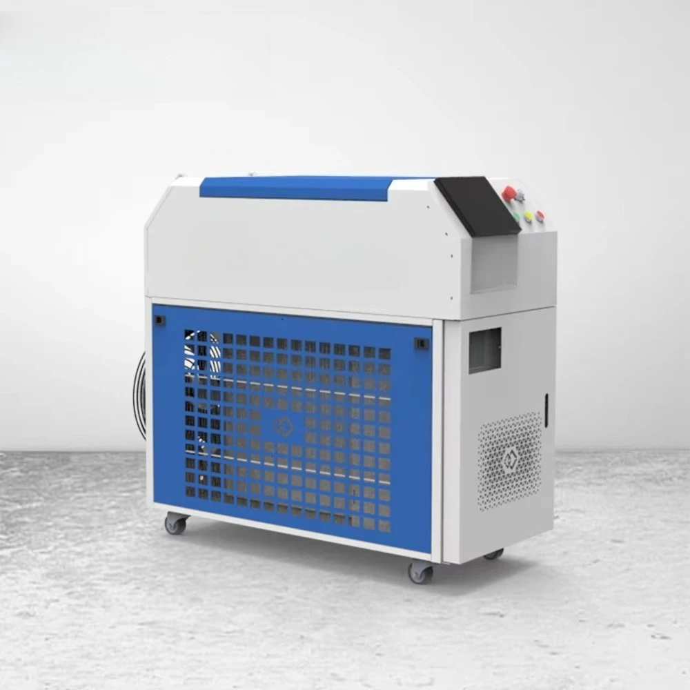 High Power 3000W Fiber Laser Machine Rust And Paint Removal On Ship Deck For Wood Stone Stainless Steel Aluminum