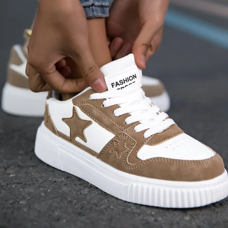 

YRZL Women's Vulcanize Shoes Unisex Lightweight Comfortable Non-Slip Casual Walking Shoes Fashion Breathable Women Board Shoes