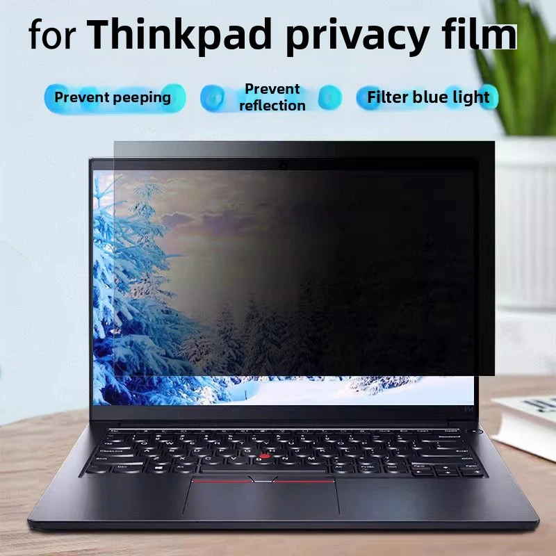 

Подходит для ThinkPadX1CarbonGen13/Nano антибликовая пленка E14/T14 для компьютера, анти-подглядывающая пленка X13, антисиняя защитная пленка E16T16Gen6