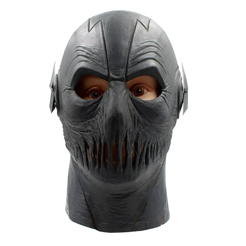 Movie Character Cosplay Zoom Mask Black Masks Latex Full Head Breathable Halloween Party Cosplay Costume Prop Xmas