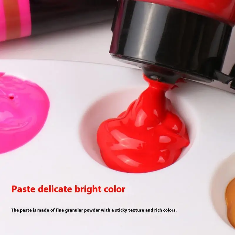 Набор для рисования акриловыми красками, 6 цветов, ручная роспись, искусственная акварель, набор для рисования акриловыми красками на холсте, камень, керамика