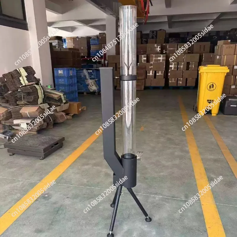 Vertical wood-burning rocket stove, bazooka courtyard heating stove, outdoor camping, winter pellet stove, heating stove