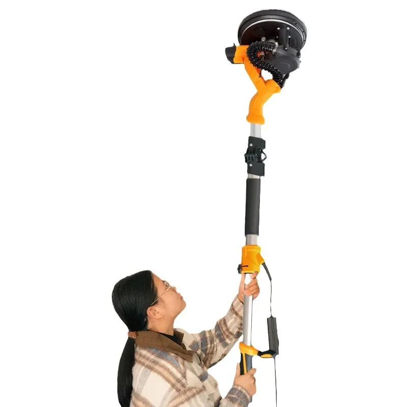 

Wall sander folding large handle with lamp self-priming putty powder wall sandpaper grinding artifact