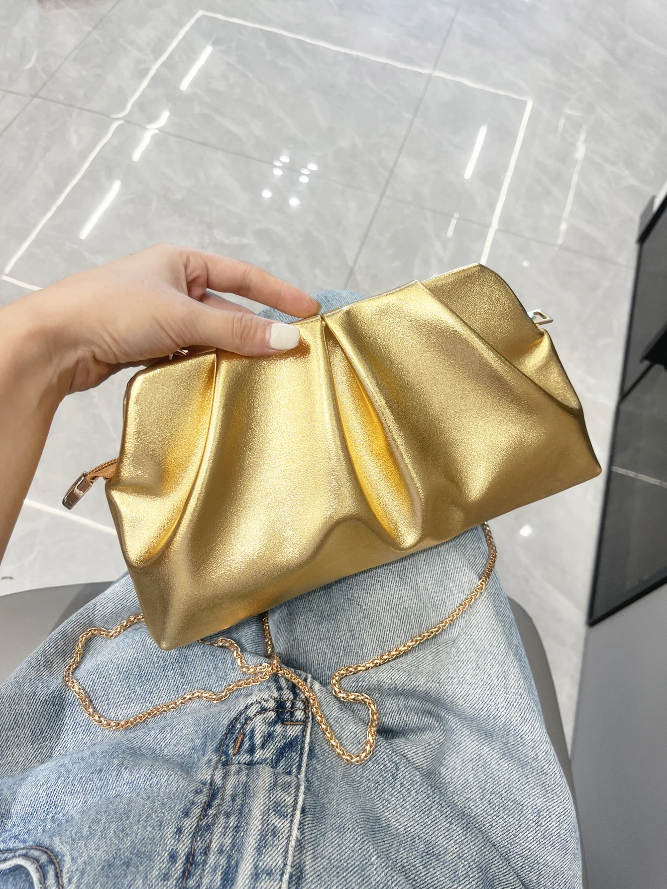 Geldbörsen und Handtaschen, luxuriöse Designer-Umhängetasche, Geldbörse, Damentasche, Hochzeit, Abend, Clutch, Partytasche – Detail 11