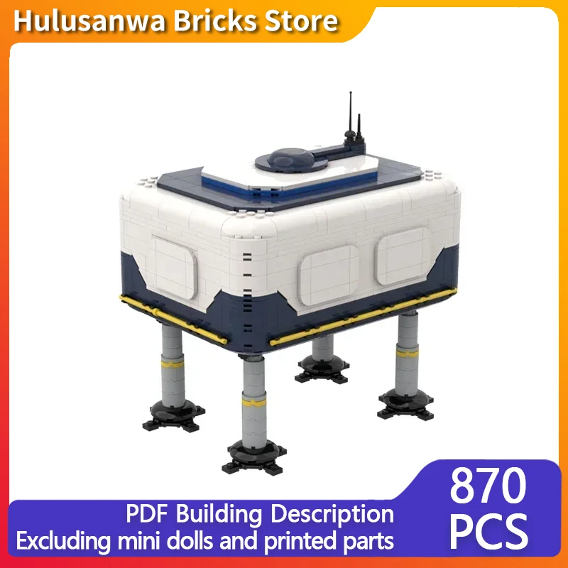 Military Model MOC Building Bricks Submersible Exploration Vessel Modular Technology Gifts Holiday Assemble Children Toys Suit