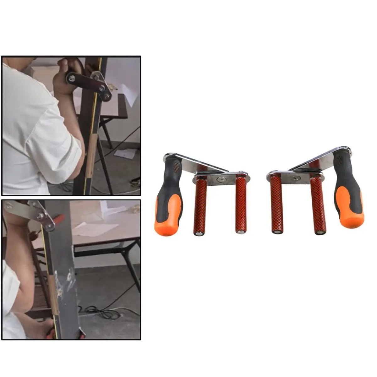 1 Pair Heavy-Duty Panel Carrier Tool for Drywall, Wood, Stone - 115KG Load Capacity