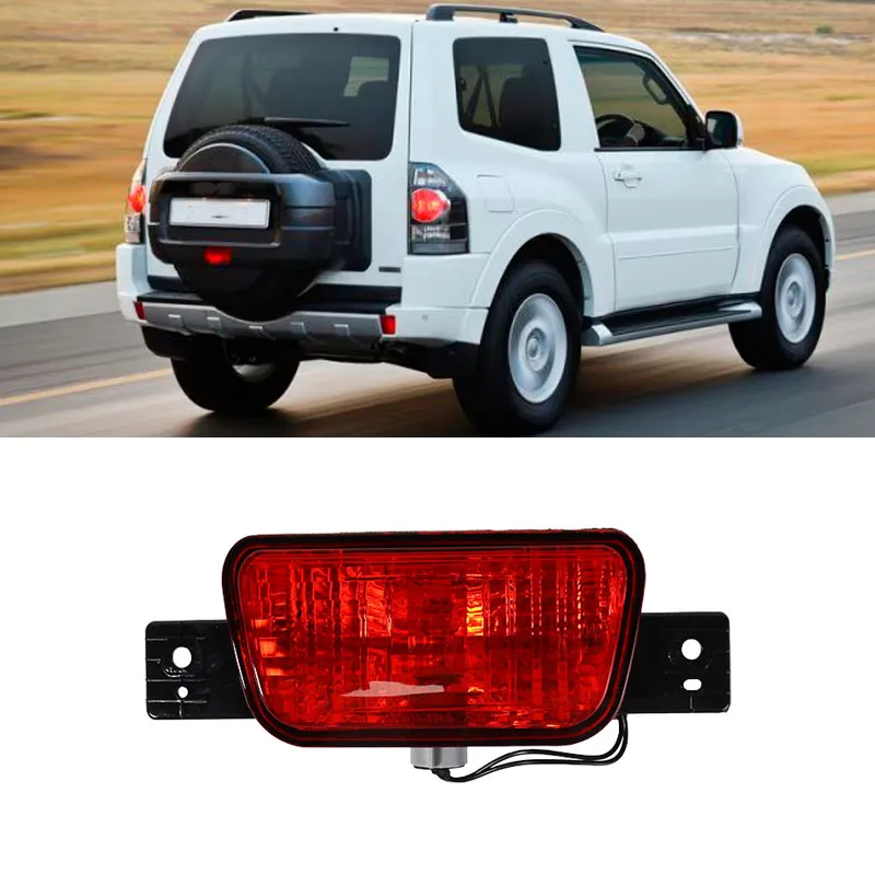 

Car Accessories Rear Bumper Spare Tire Light Fog Tail Lamp With Bulb For Mitsubishi Pajero Montero Shogun 2007-2015 8337A068