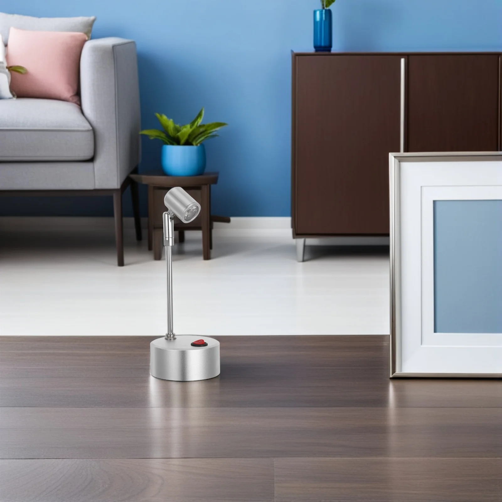 

LED Spotlight for Showcase Cabinet Lighting High Brightness Lamp Fashion Stylish Jewelry Display Case Light Metal Stake