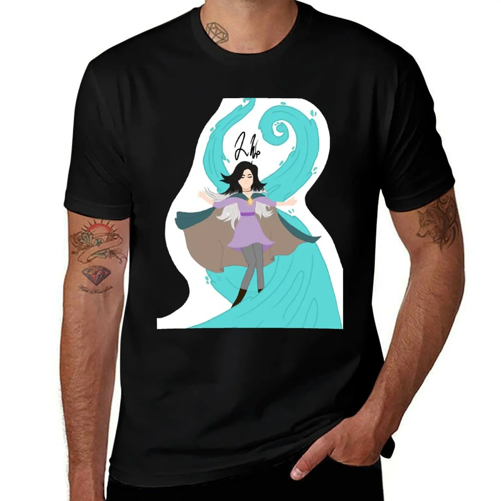

Keeper of the Lost Cities - Linh Song T-Shirt oversizeds man clothes luxury designer workout shirts for men