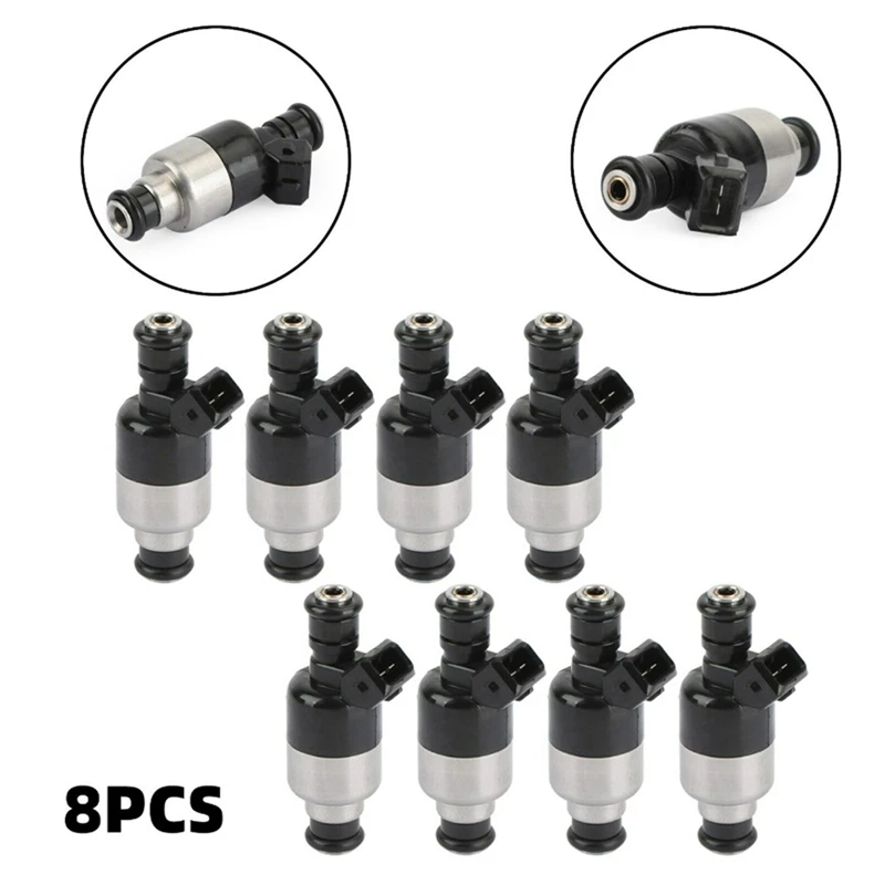 8Piece Fuel Injectors 25180245 802632T For Mercruiser Sterndrive 2000 340 Hp 7.4L BRAVO 1998-2000 Fuel System