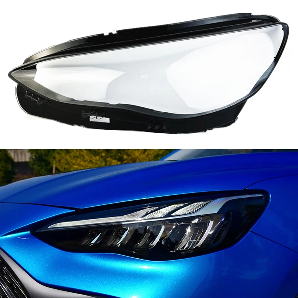 

For MG Ling Hang 2021 2022 Car Accessories Headlamp Cover Transparent Shade Lamp Headlight Shell Lens Plexiglass
