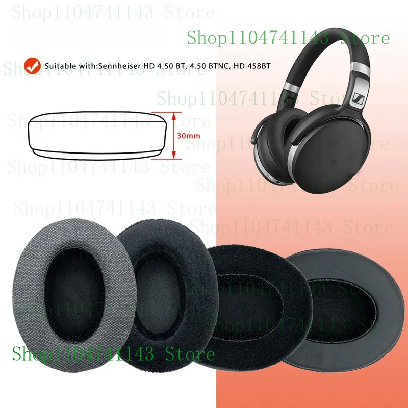 

Replacement EarPad Cushion Cover For Sennheiser HD 4.50 BT 458BT Headphone Softs