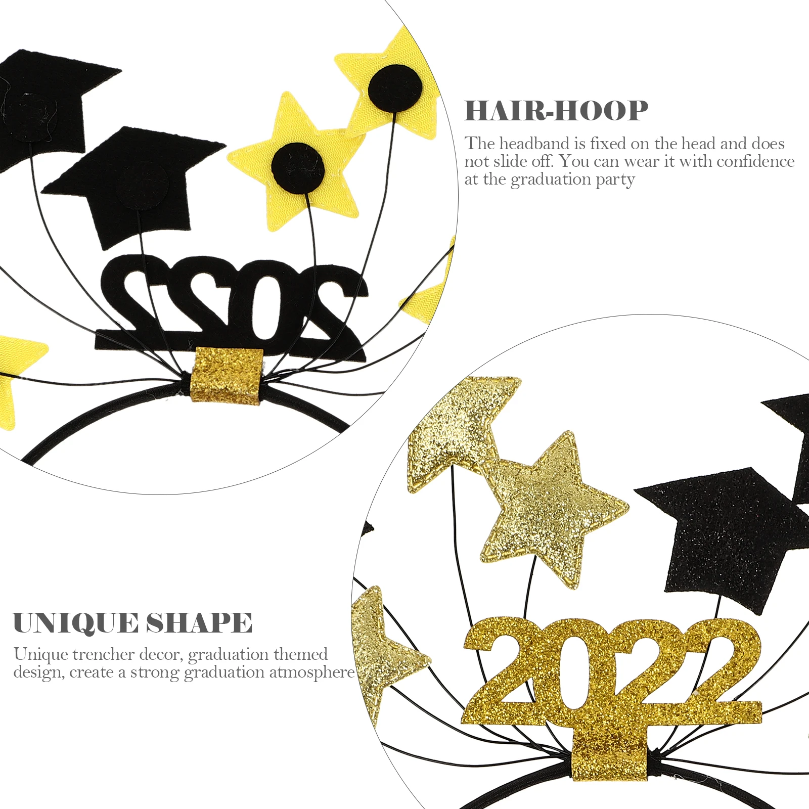 

Theme Headband Doctorial Hat Band Party Headpiece Women Men Durable Mini Hat Headdress Party Accessories Hoops Headband For