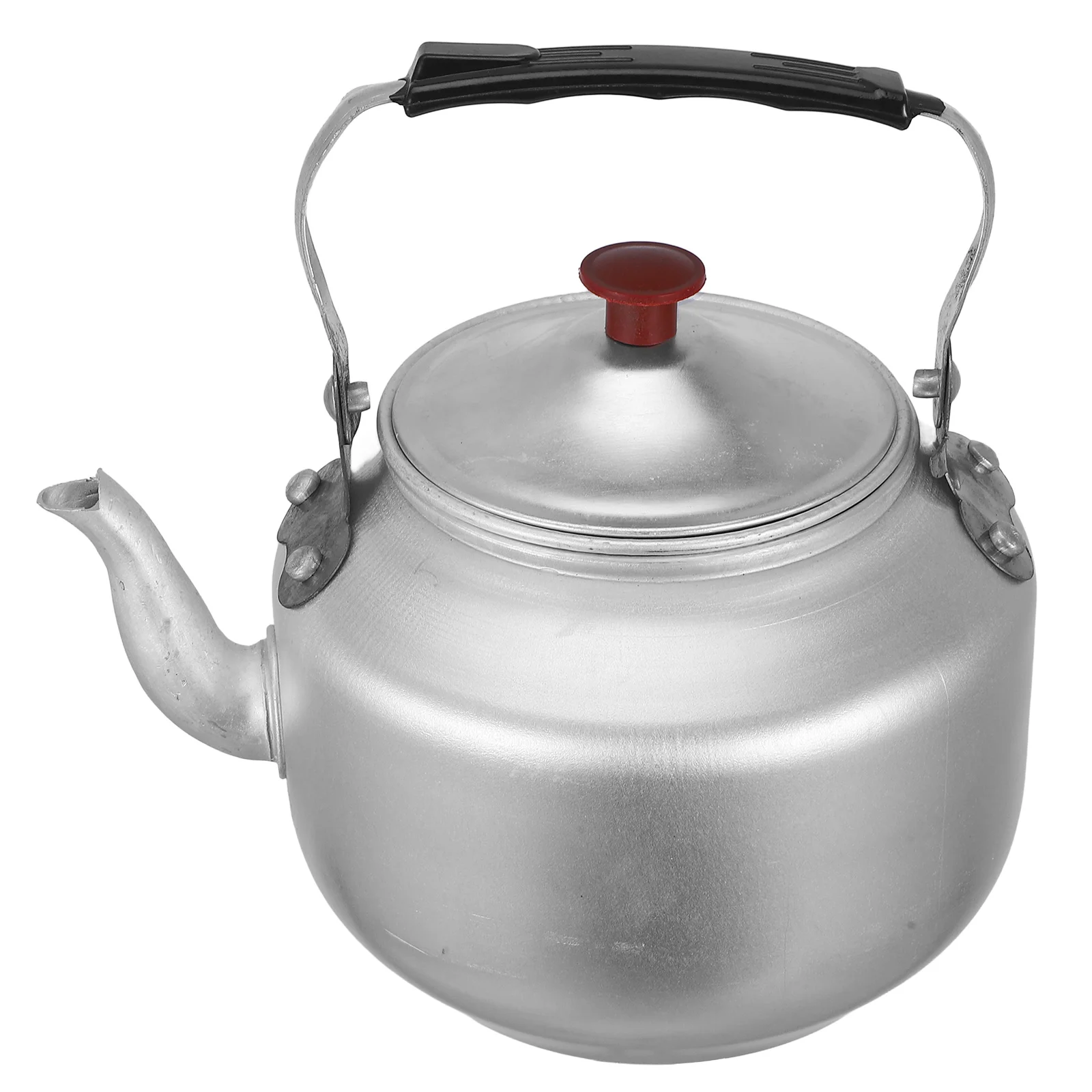 

Aluminum Kettle Retro Stovetop Teapot Portable Camping Small Tea Pot Metal Kitchen Bar Easy Clean Reusable Longtime Smooth Flow