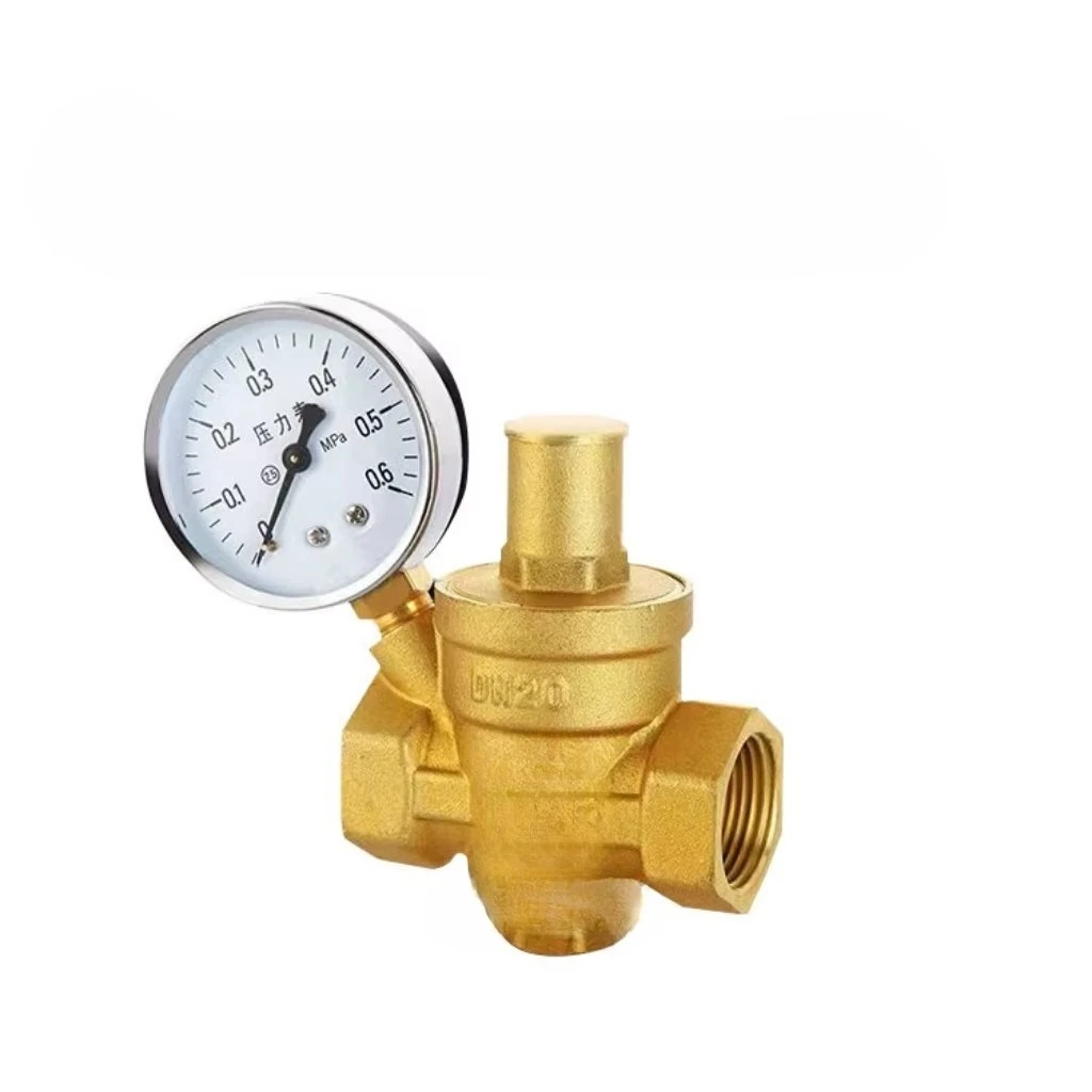 High Quality Adjustable Pressure Gauge Adjustable, Brass Pressure Reducing Valves