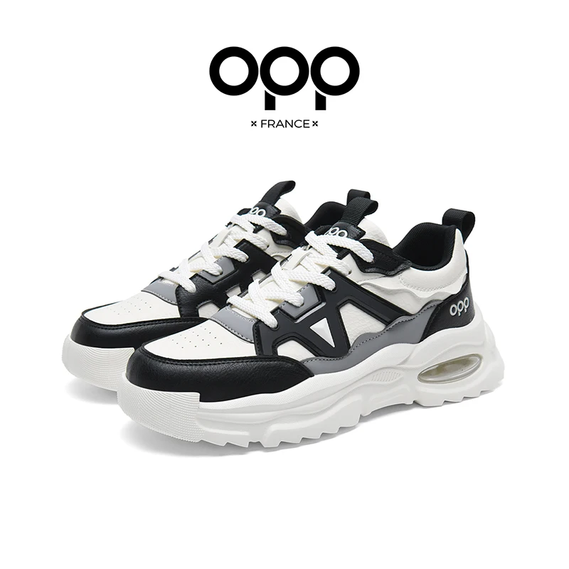 OPP Men's New air summer Shoes Flats With Running Blance Genuine Leather Lace-up Sports 550 Shoes Footwear Sneakers view 5