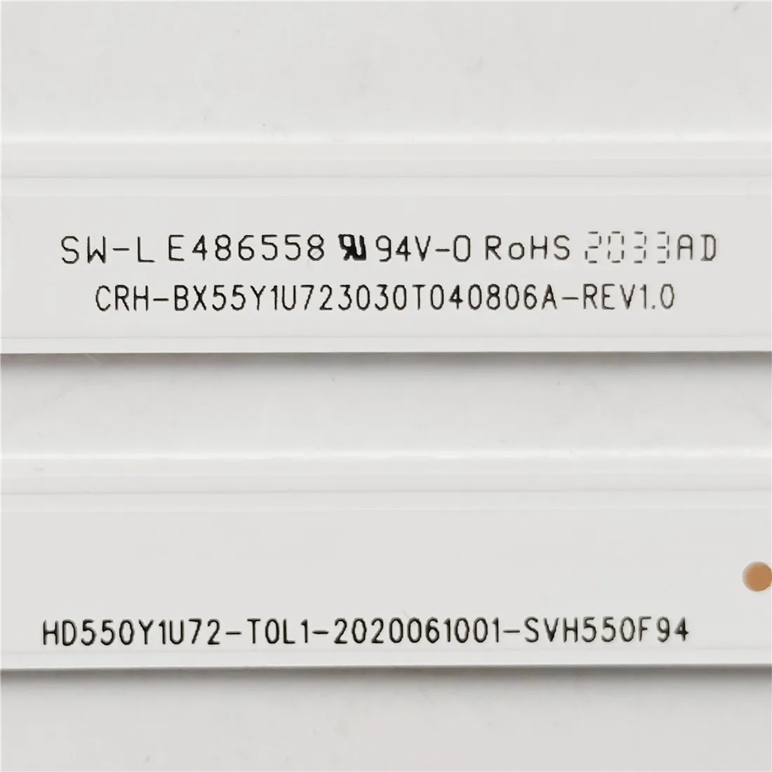 Tira de retroiluminação LED, 8 lâmpadas para GU, 3V, LED