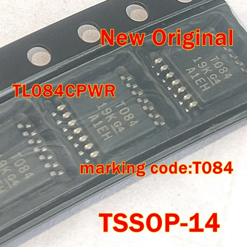 

1pcs to 100pcs TL084CPWR TL084CPW TSSOP-14 New Original marking code:T084 JFET-INPUT OPERATIONAL AMPLIFIERS