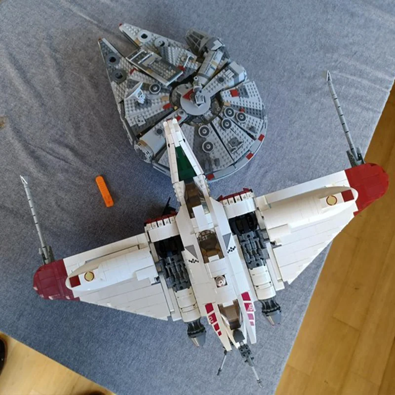 1827 قطعة MOC ARC UCS v 2 نجمة معركة UCSed نموذج اللبنات هدية الكريسماس البناء تجميع اللعب لتقوم بها بنفسك عيد ميلاد الاطفال #4