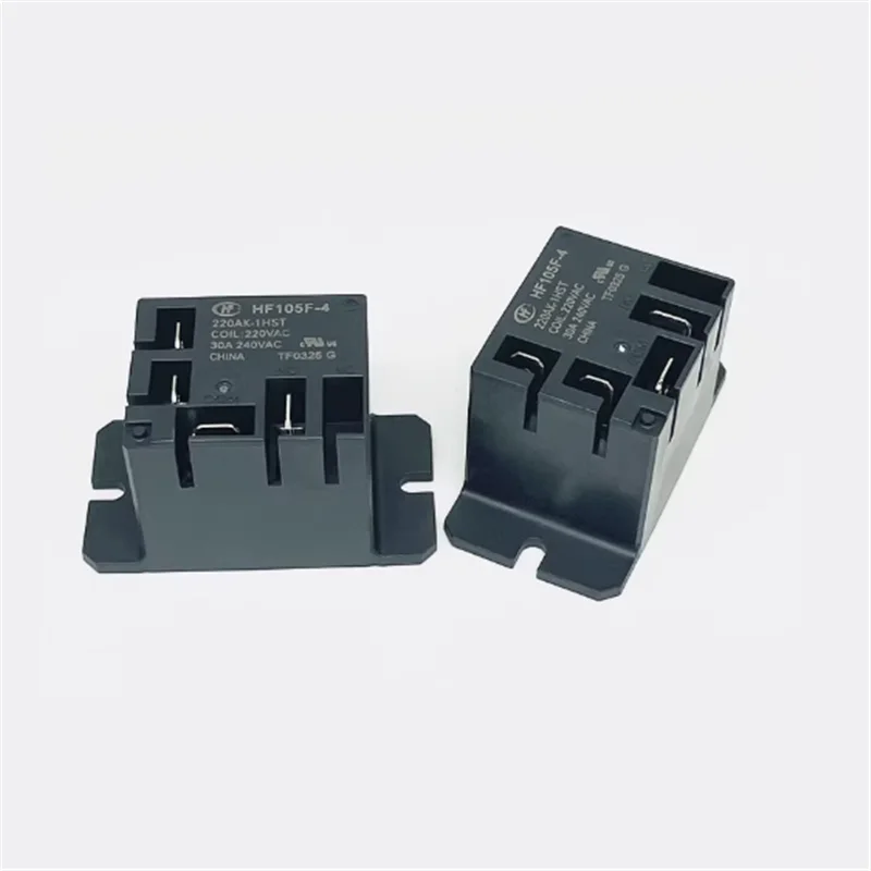 

HOT NEW HF105F-4 220AK-1HST 220VCA 30A 4PIN relay