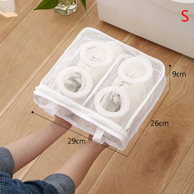 Shoes Washing Machine Shoes Bag Travel Shoe Storage bags Portable Mesh Laundry bag Anti-deformation Protective Clothes organizer