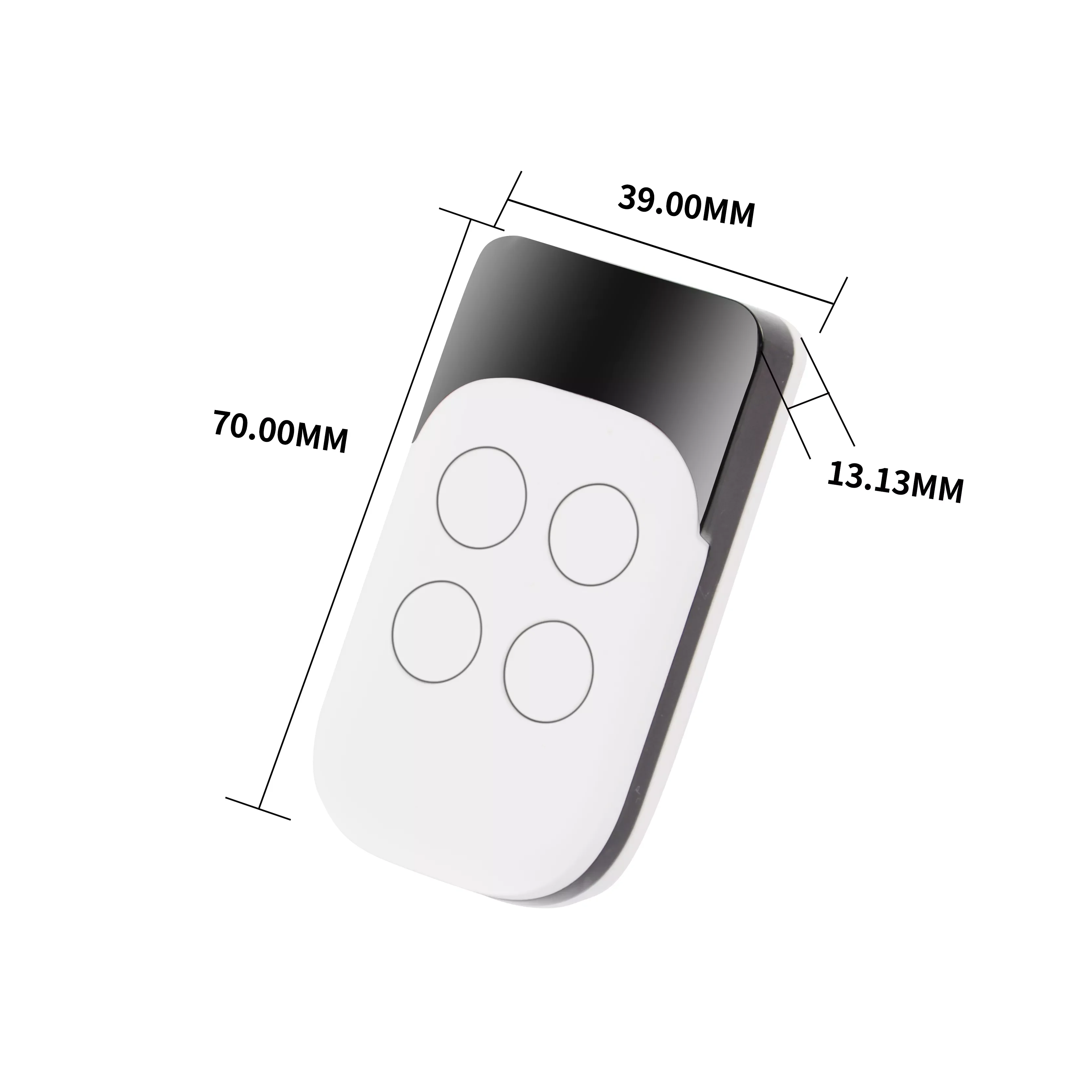 433 mhz Remote Control 2 in 1 Garage Door Commands D7 Duplicator Fixed Code and Rolling Code with Led Light