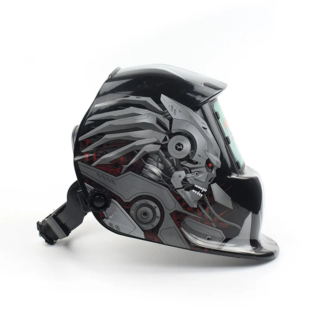 

Welder Protective Mask for Welding and Granear Auto Darkening Lens Automatic Light-changing Grinding