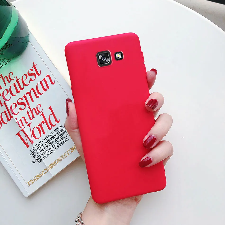 Candy Farbe Silikon Telefon Fall Für Samsung galaxy J3 J5 J7 2017 J4 J6 Plus J8 A5 A6 A7 A8 a9 2018 J2 J5 J7 Prime Weiche Zurück Fall – Detail 7