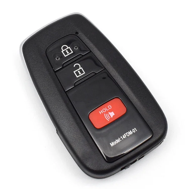 for T-oyota CHR 2018 2019 FCC MOZBR1ET Model BR1ET 3 Buttons Smart Proximity Remote Car Key Fob Control 314.3MHz 8A Chip