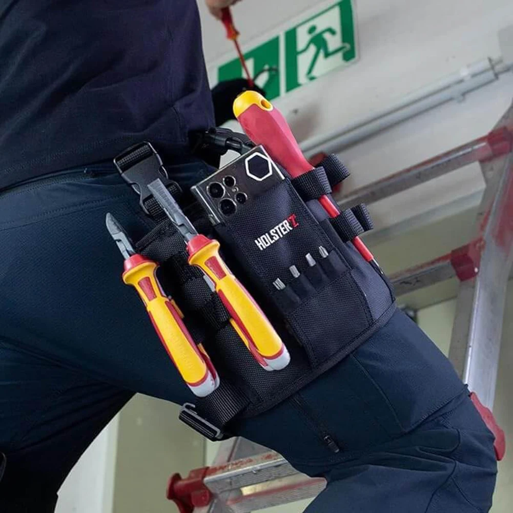 

Tool Bag Repair Tools Bags Around Your Leg Compact Small Carrier Bag Mechanic Tools Pouch Tool Organizer Pouch for Electrician